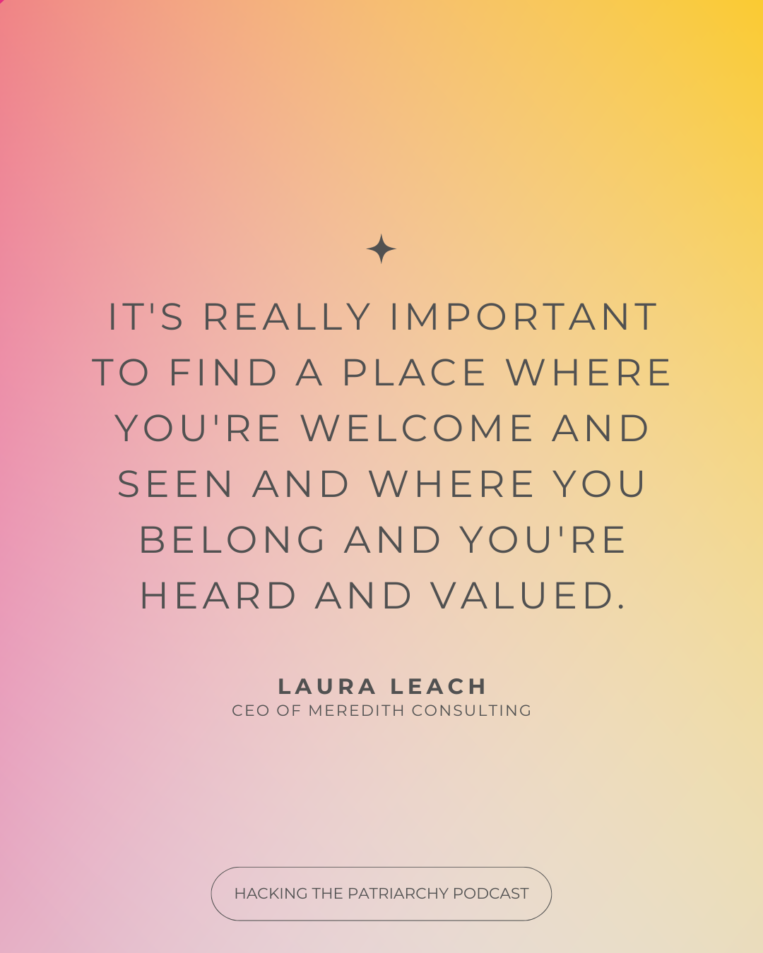 Laura Leach Quote